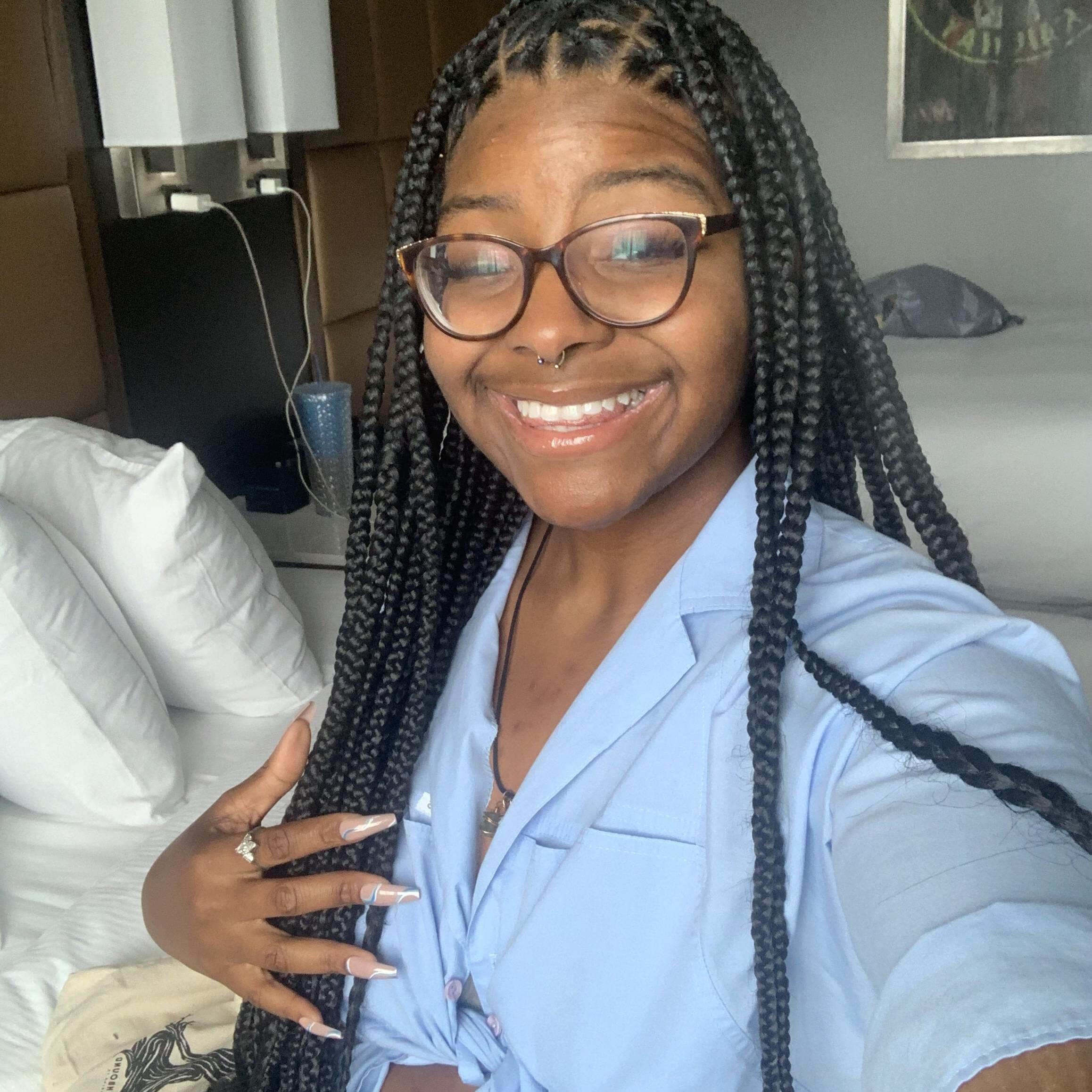 Hello there I am currently a Junior at JSU 💙and I am just looking to make some funds for tuition.I love animals as well!