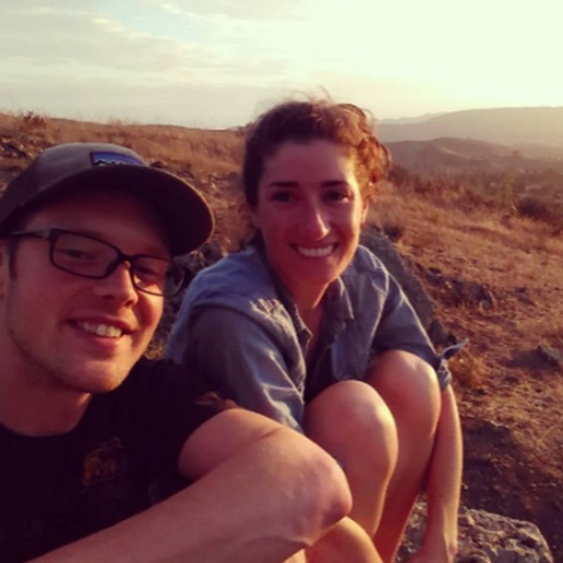 California couple studying while traveling the world