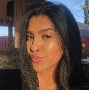 Positive Caring Young Lady